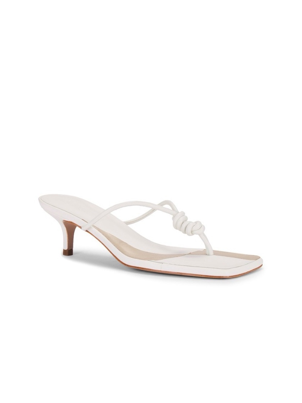 Schutz Poppy Sandal 7.5 White
